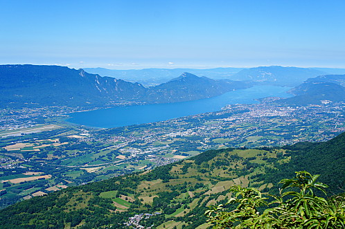 vue de la croix du nivolet