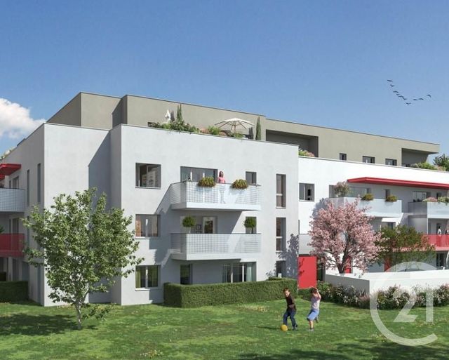 Appartement T2 à vendre - 2 pièces - 43.87 m2 - LA MOTTE SERVOLEX - 73 - RHONE-ALPES - Century 21 Immobilière De La Vallée