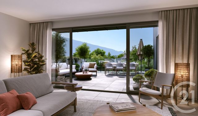 Appartement T2 à vendre - 2 pièces - 48.55 m2 - CHAMBERY - 73 - RHONE-ALPES - Century 21 Immobilière De La Vallée