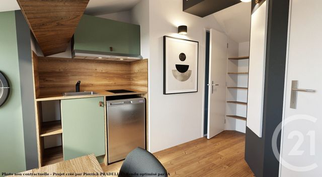 Appartement Studio à vendre - 1 pièce - 10.35 m2 - CHAMBERY - 73 - RHONE-ALPES - Century 21 Immobilière De La Vallée