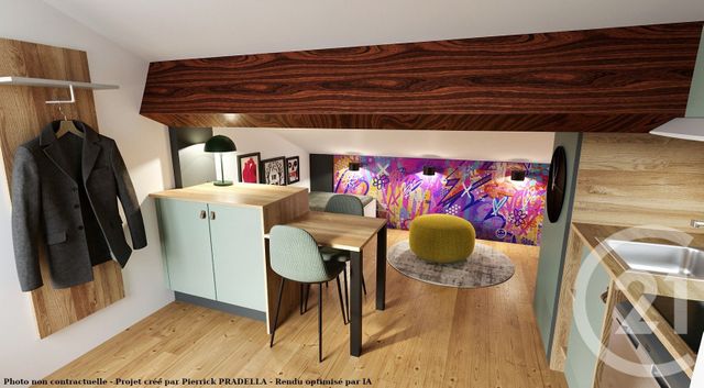 Appartement Studio à vendre - 1 pièce - 10.35 m2 - CHAMBERY - 73 - RHONE-ALPES - Century 21 Immobilière De La Vallée