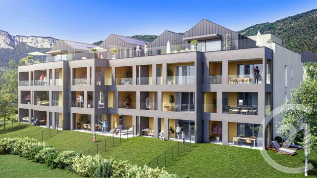 Appartement T4 à vendre - 4 pièces - 121.2 m2 - CHALLES LES EAUX - 73 - RHONE-ALPES - Century 21 Immobilière De La Vallée