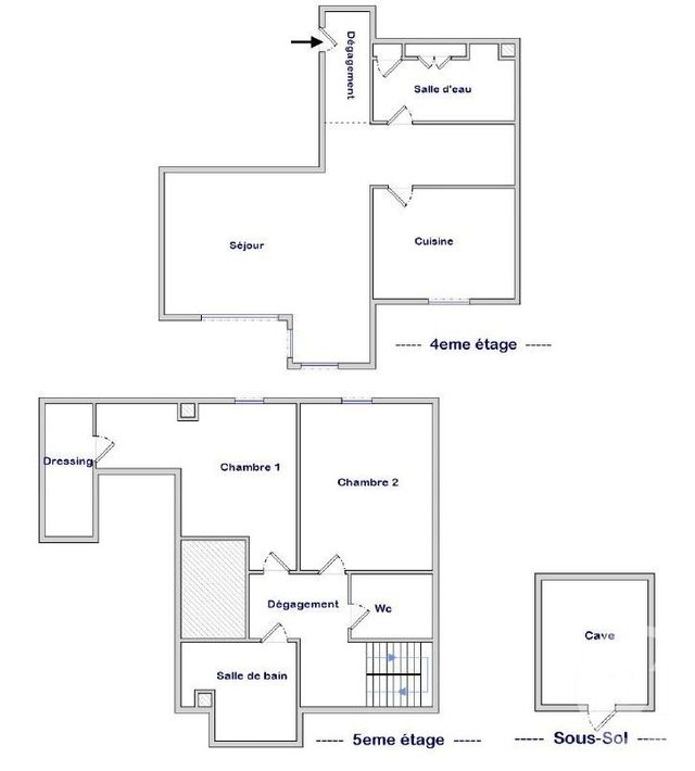 Appartement T3 à louer - 3 pièces - 93.2 m2 - CHAMBERY - 73 - RHONE-ALPES - Century 21 Immobilière De La Vallée