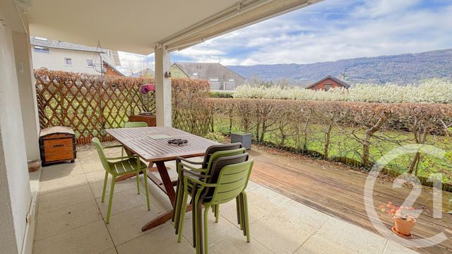 Appartement T3 à vendre - 4 pièces - 78.29 m2 - LA MOTTE SERVOLEX - 73 - RHONE-ALPES - Century 21 Immobilière De La Vallée